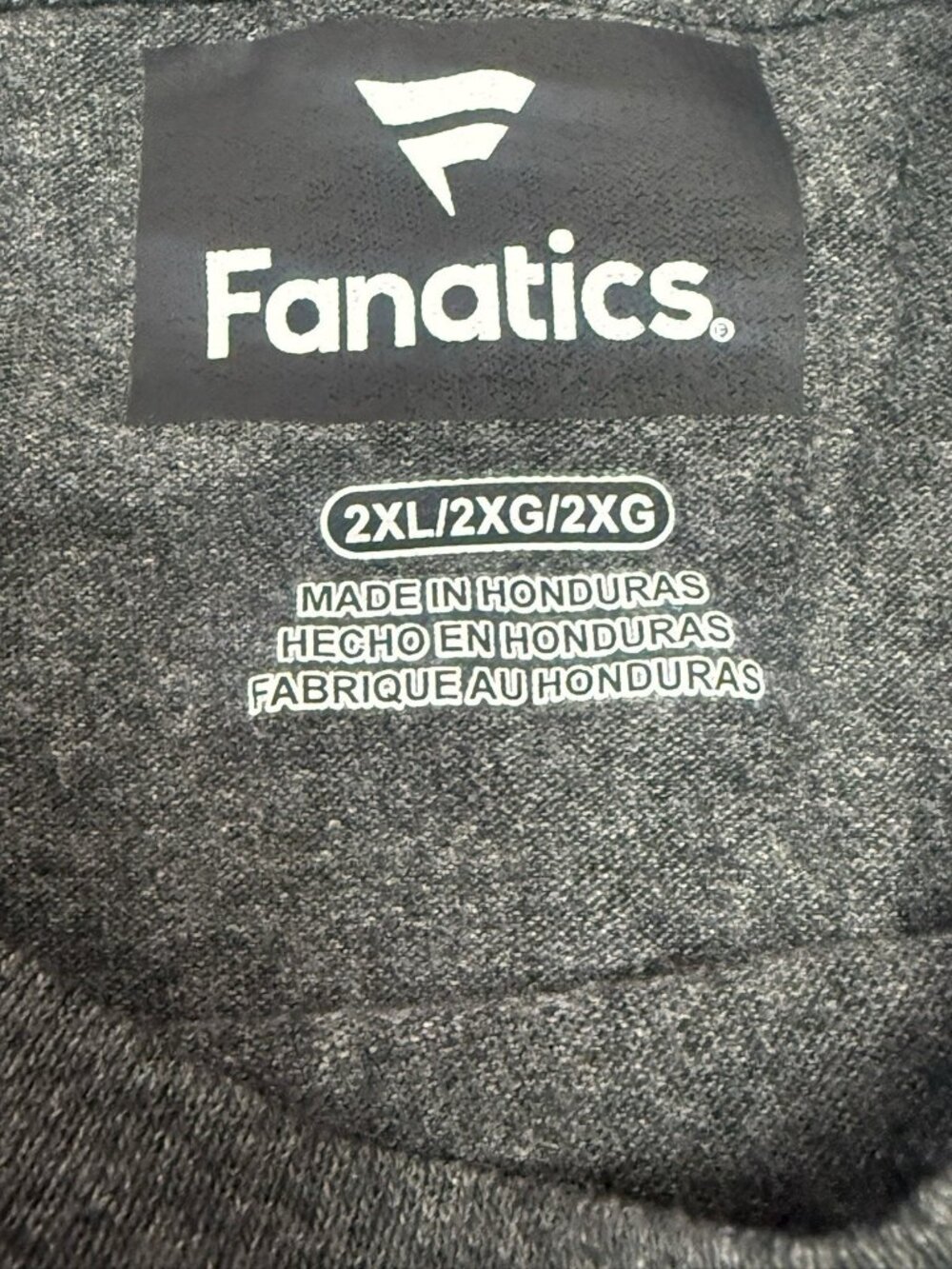 Atlanta United FC Long Sleeve Shirt Men’s 2XL Gray Fanatics MLS Soccer Tee - Picture 8 of 16